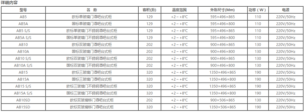 吧台柜系列